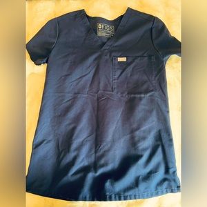 Figs Navy Medical top XS